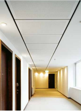 Акустична стеля Knauf Corridor 400 для вузьких приміщень та коридорів