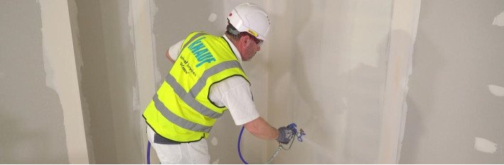 Knauf запускает новую линейку улучшенных безвоздушных покрытий