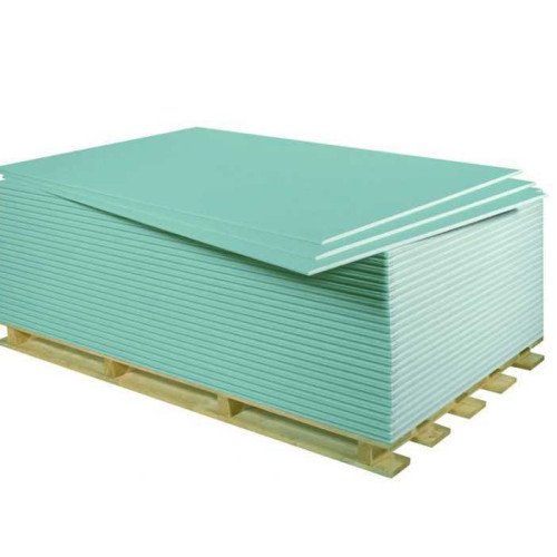 Гіпсокартон стельовий Knauf вологостійкий (2500x1200x9,5 мм)