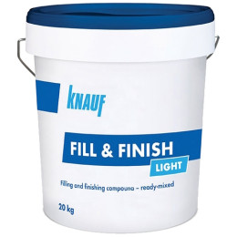 Шпаклівка Knauf Fill&Finish Light вініло-полімерна (20 кг)