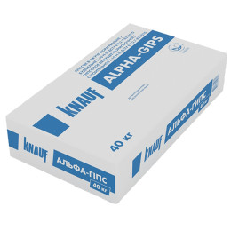 Гіпс будівельний Knauf Alpha-gips Г-10 (40 кг)